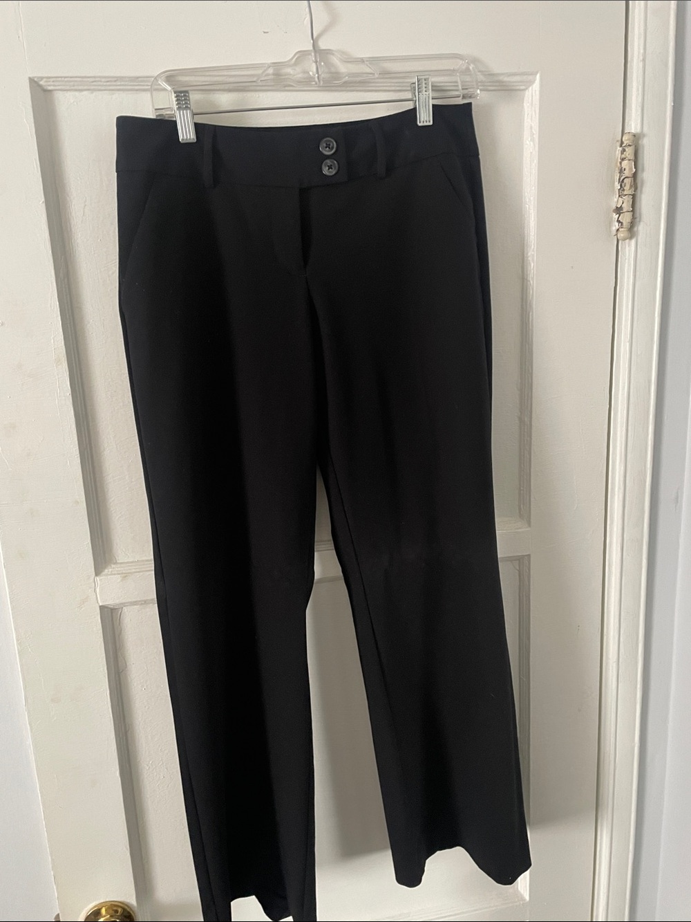 Apt. 9 Black Straight-Leg Women's Trousers